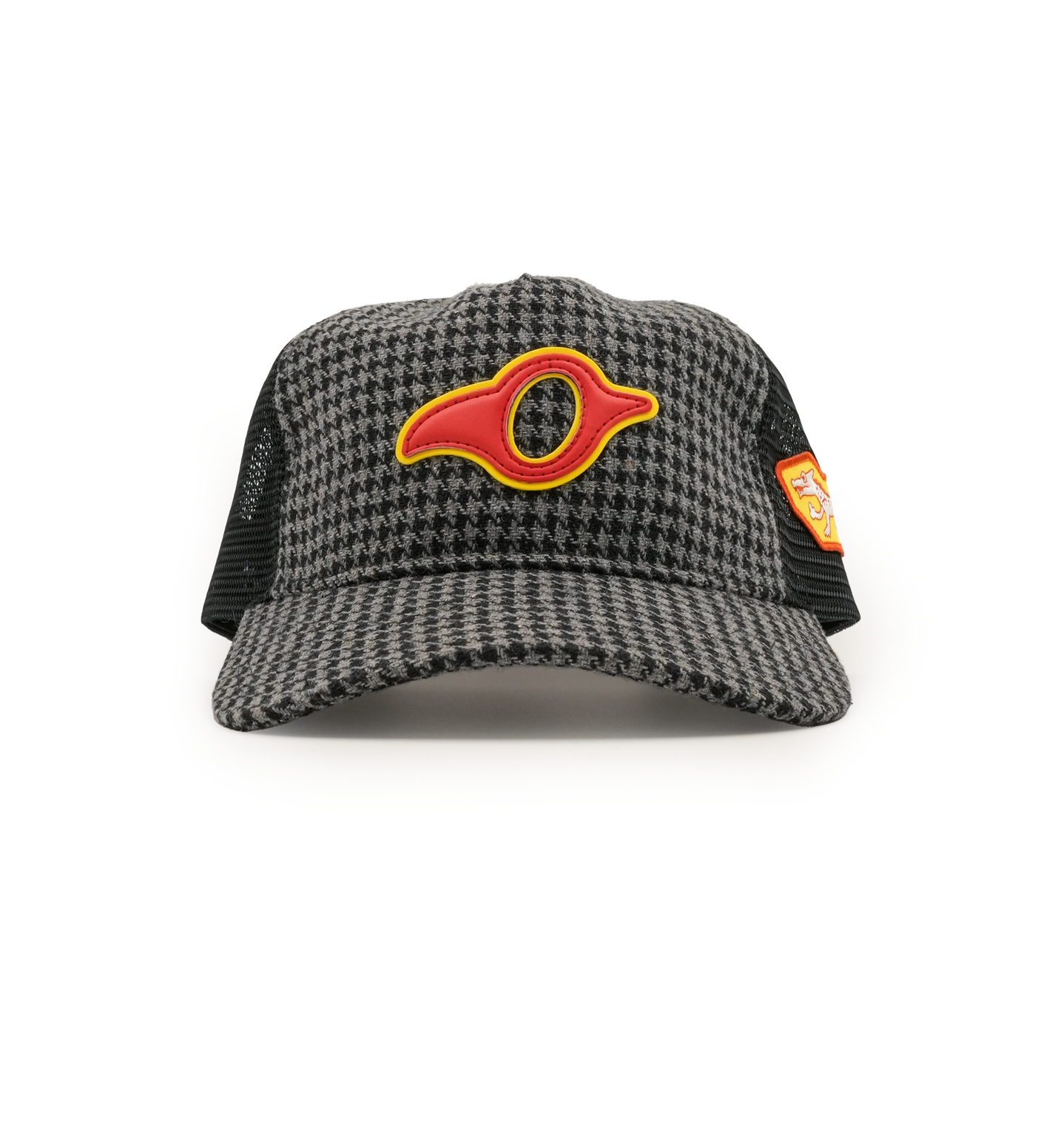 Plaids x Black Trucker