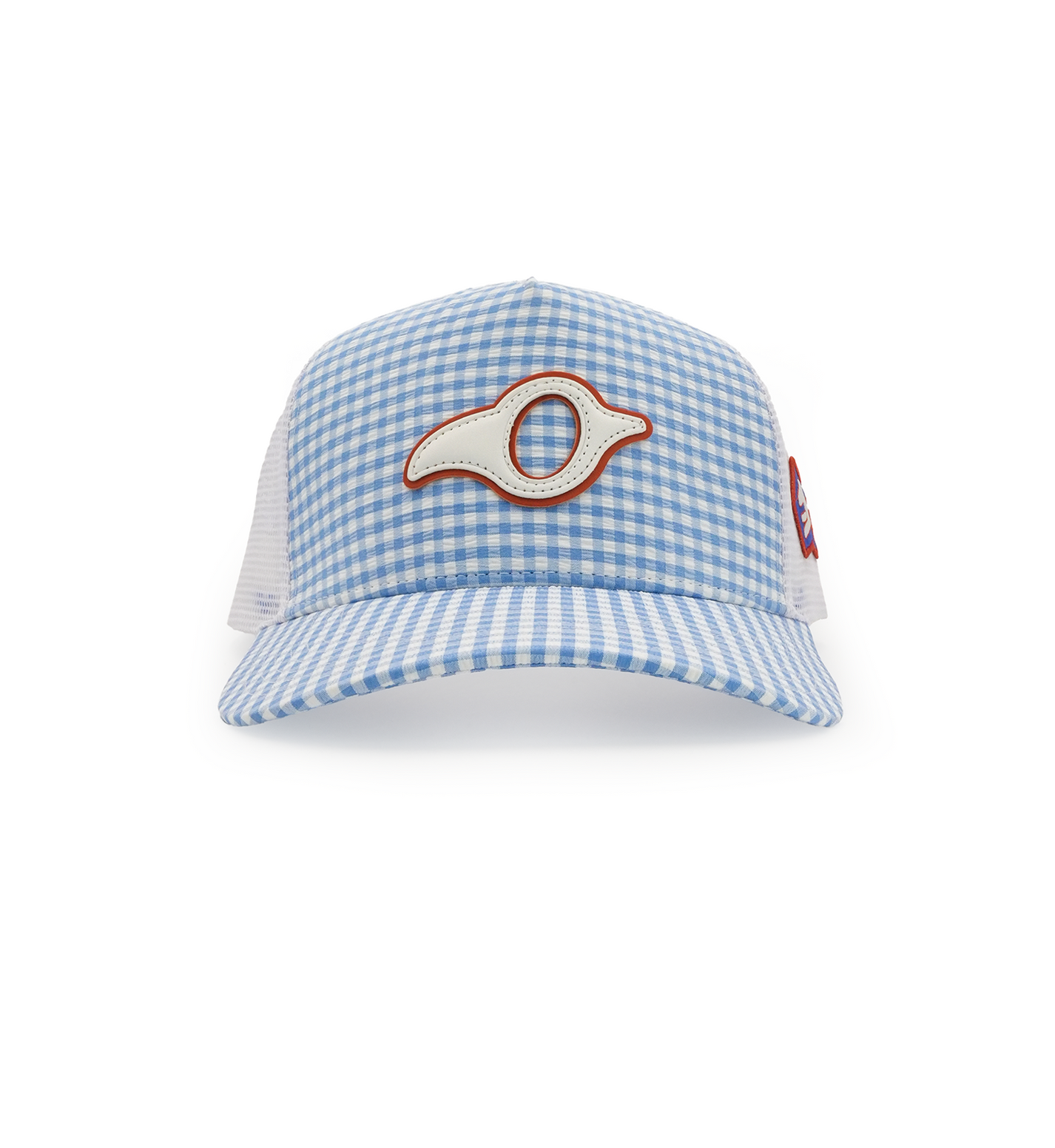 Plaids x Blue Trucker