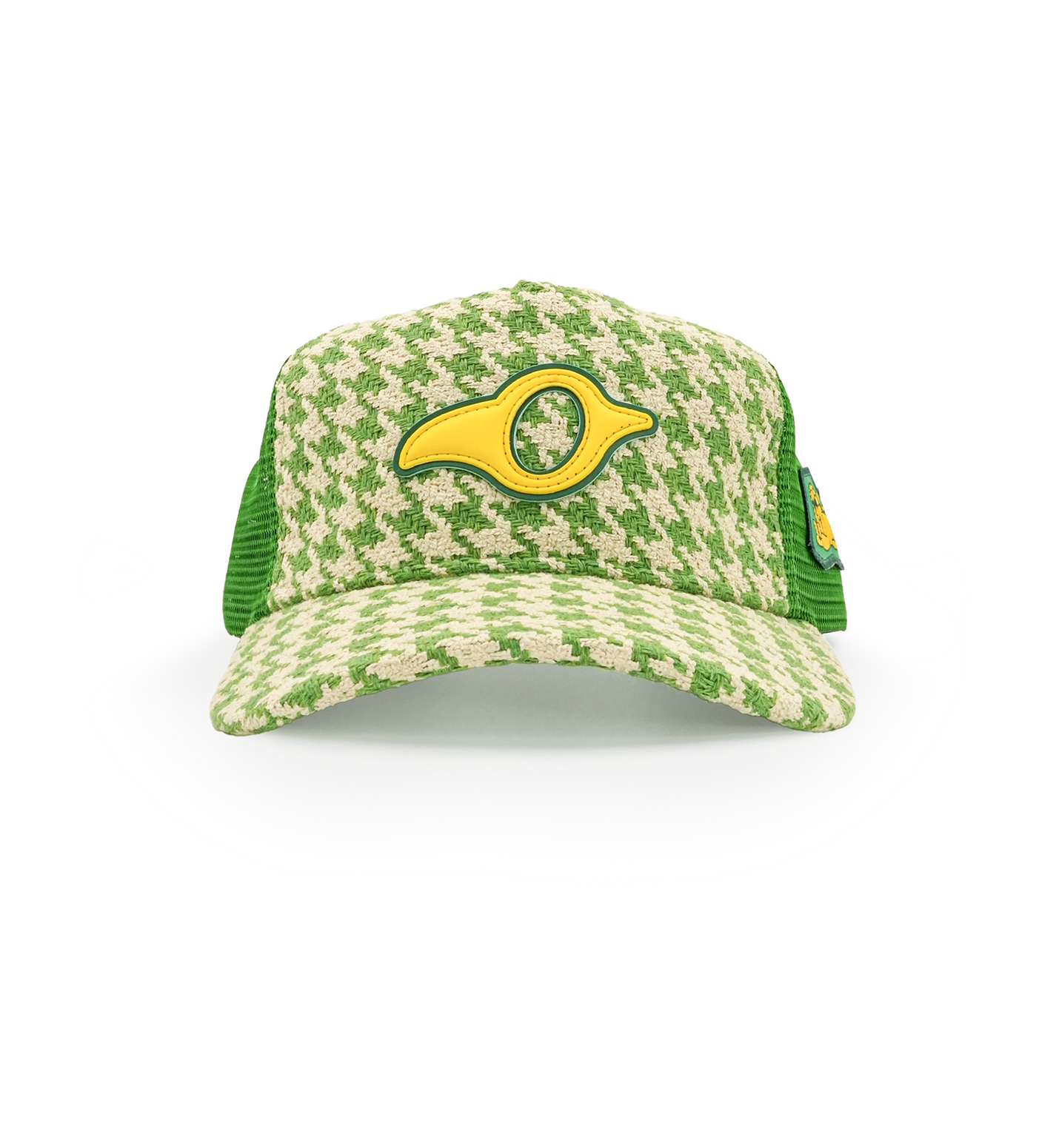 Plaids x Green Trucker